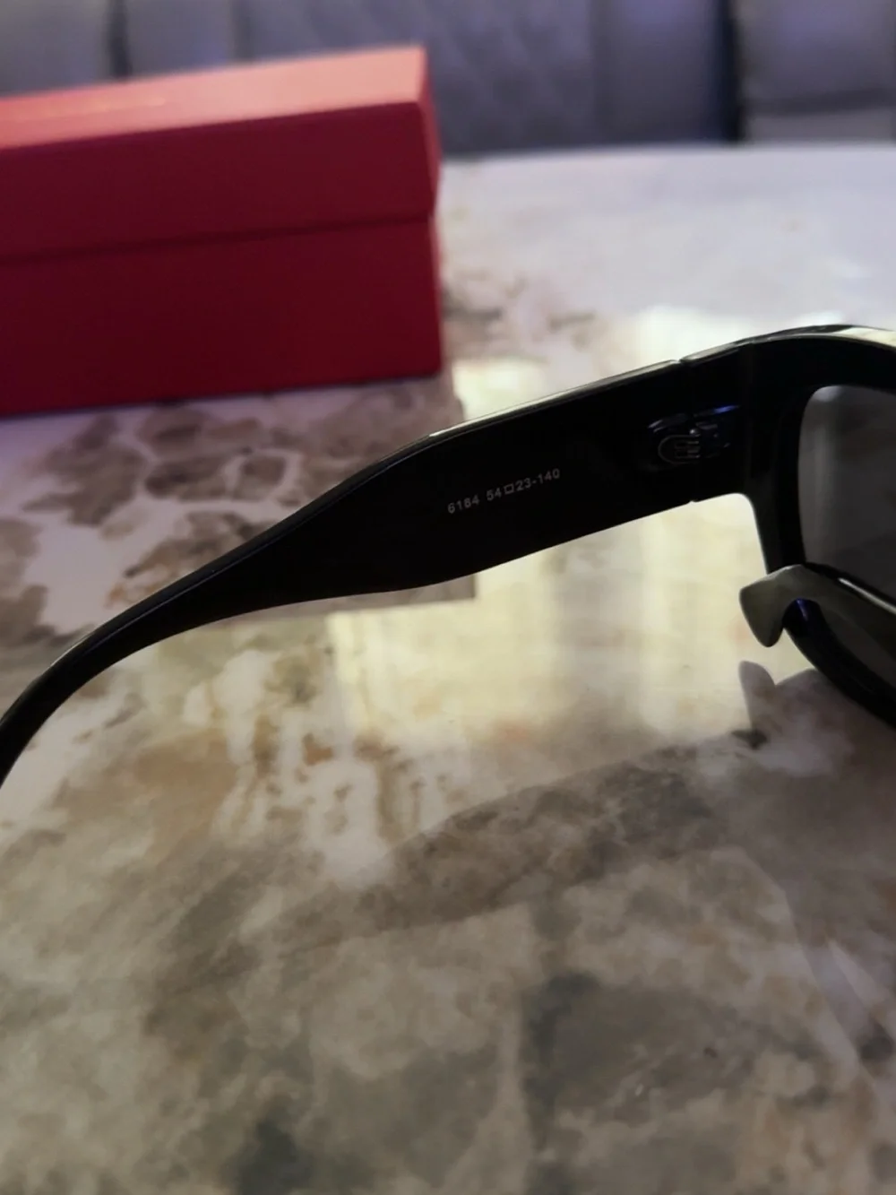 Cartier Red Eyewear Box & Case Set